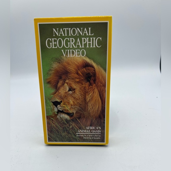 National Geographic Video Africa's Animal Oasis VHS 1992.
Box 42 - Picture 1 of 4